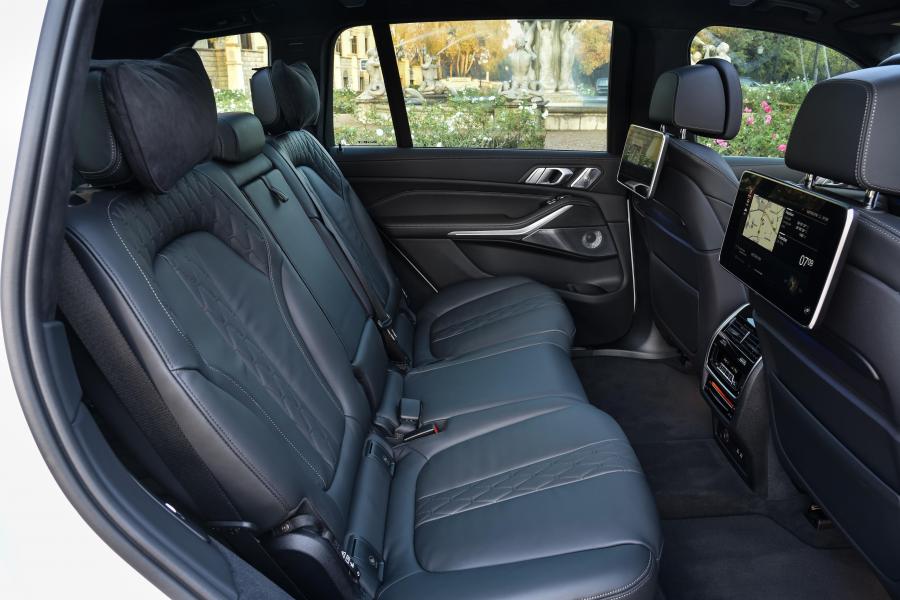 Интерьер BMW X7 M50d (G07) 2019 года  (ZA) (фото 26 из 26)